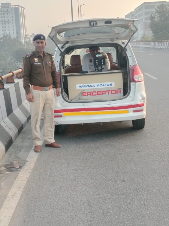 यातायात पुलिस फरीदाबाद द्वारा ओवरस्पीडिंग के विरुद्ध सख्त कार्रवाई जारी